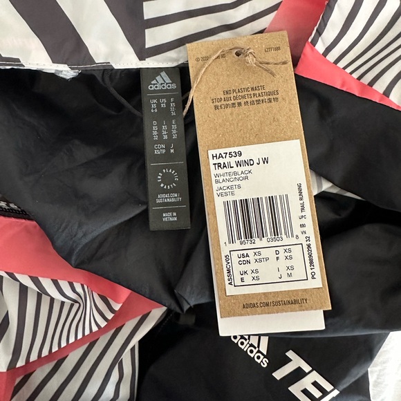 Adidas terrex trail running wind jacket, xs - Picture 4 of 9